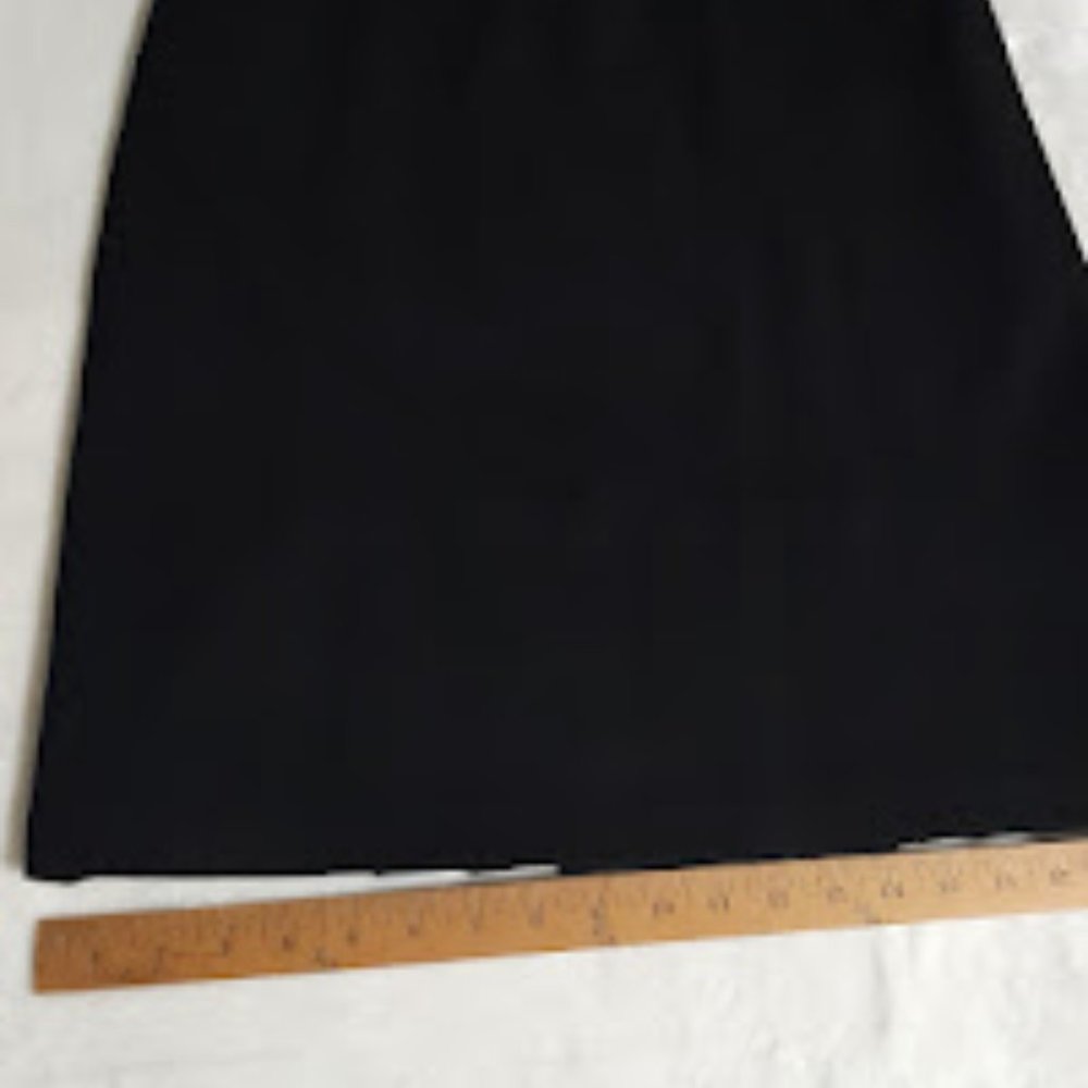 Black pencil skirt